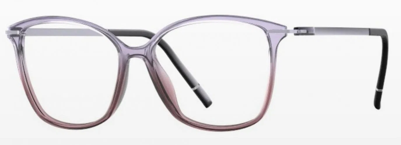 Silhouette Rising Dawn 1619 Eyeglasses - Jet Black - view 2